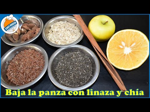 Baja de peso con estos licuados de chía y linaza, baja colesterol e índice glucémico