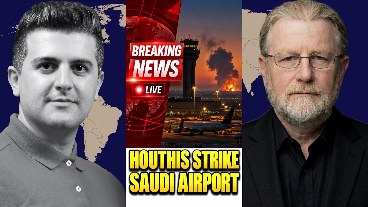 BREAKING: HOUTHIS STRIKE SAUDI ARABIA'S LARGEST EASTERN AIRPORT - w/ Fmr. CIA Larry Johnson