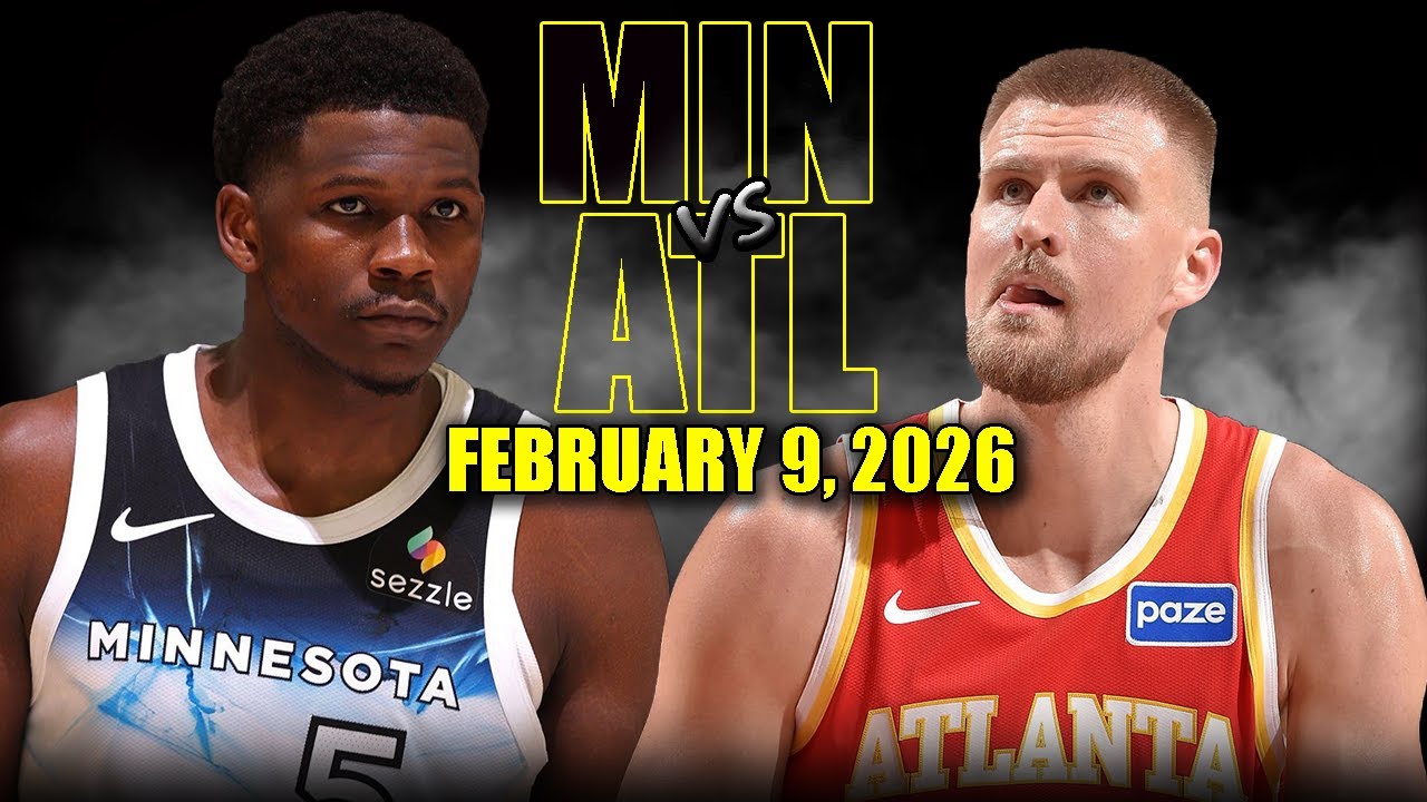 2월 10일 미네소타 팀버울브스 VS 애틀랜타 호크스 하이라이트