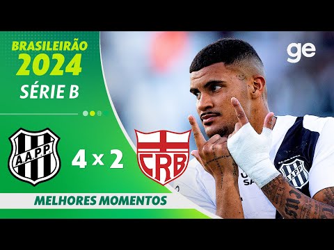 Gols e lances de Ponte Preta x CRB