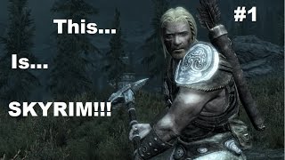 Эпичный Skyrim ОТОРВАЛО НОГИ!!! #1