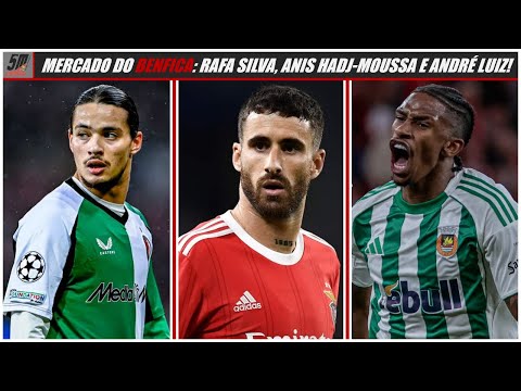 BENFICA QUER FECHAR NEGÓCIOS NESTE MERCADO DE INVERNO: RAFA SILVA, MOUSSA E ANDRÉ LUIZ!