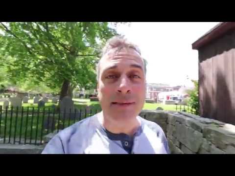 Salem Witchcraft Victims Memorial...EERIE place to visit!