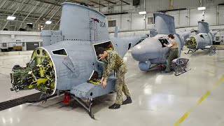 Inside US Advanced Factory Assembling Feared Helicopter Drone - MQ-8