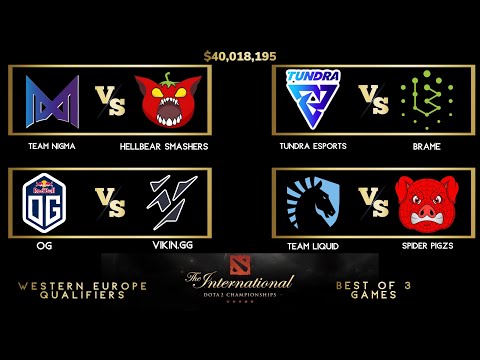 🔴 [Dota 2 EN Live] Team Liquid vs Spider Pigzs | Team Nigma vs Hellbear Smashers | OG vs Vikin.GG |