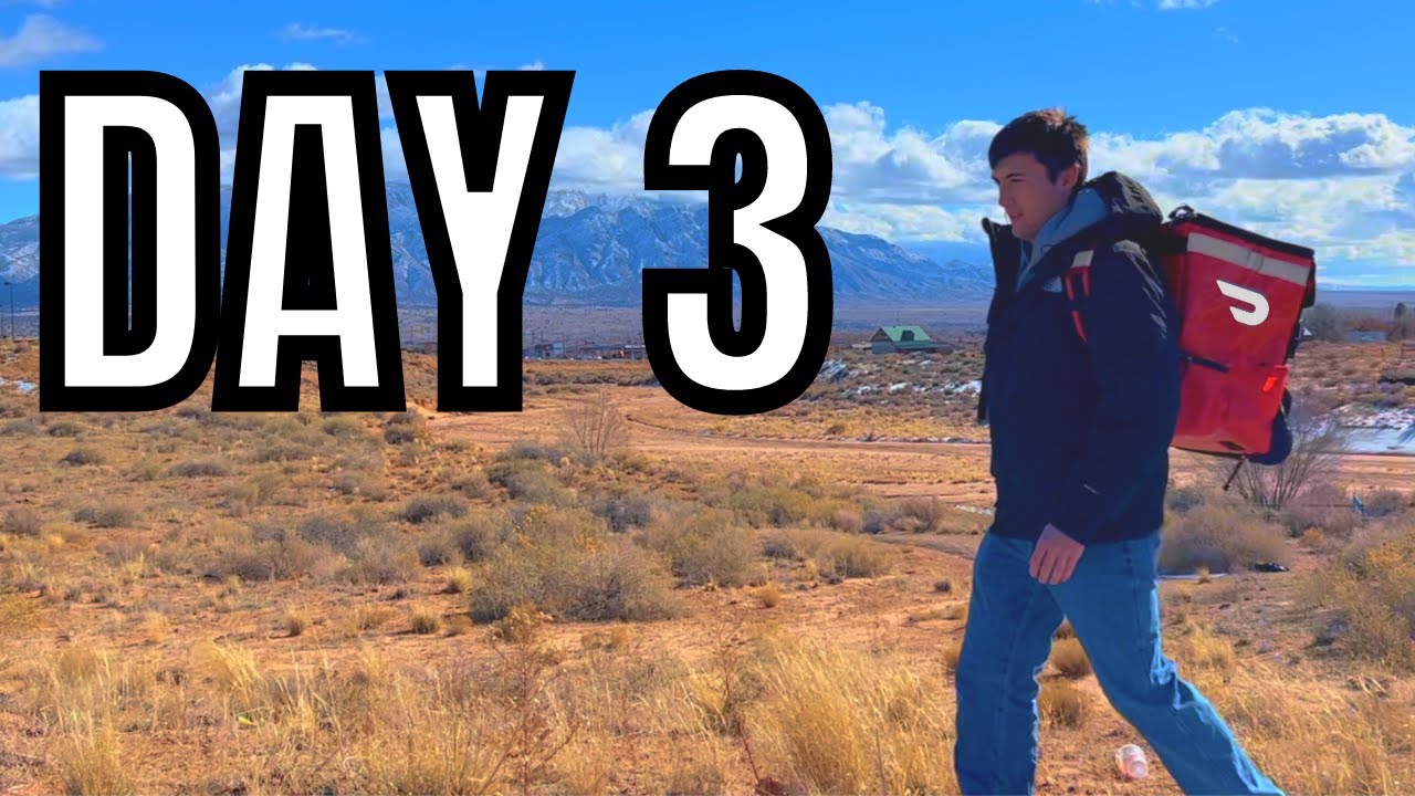 Crossing America With Only DoorDash/Uber Eats - Day 3