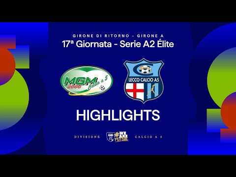 MGM 2000-Lecco 5-5 | Goals and HL | Matchday 17 | Serie A2 Elite 2025/26 - A