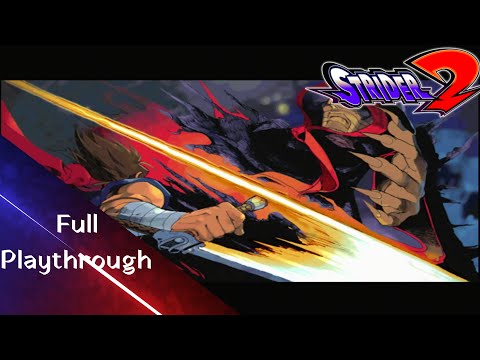 Strider 2 full playthrough - no commentary (PS1)