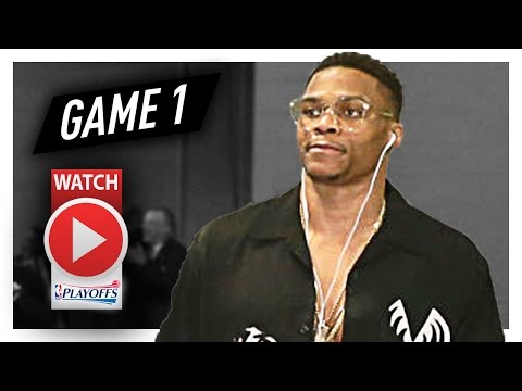 Russell Westbrook Full Game 1 Highlights vs Rockets 2017 Playoffs - 22 Pts, 11 Reb, 7 Ast