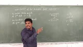 capacitance of the parallel plate capacitor || derivation || class 12 || physics