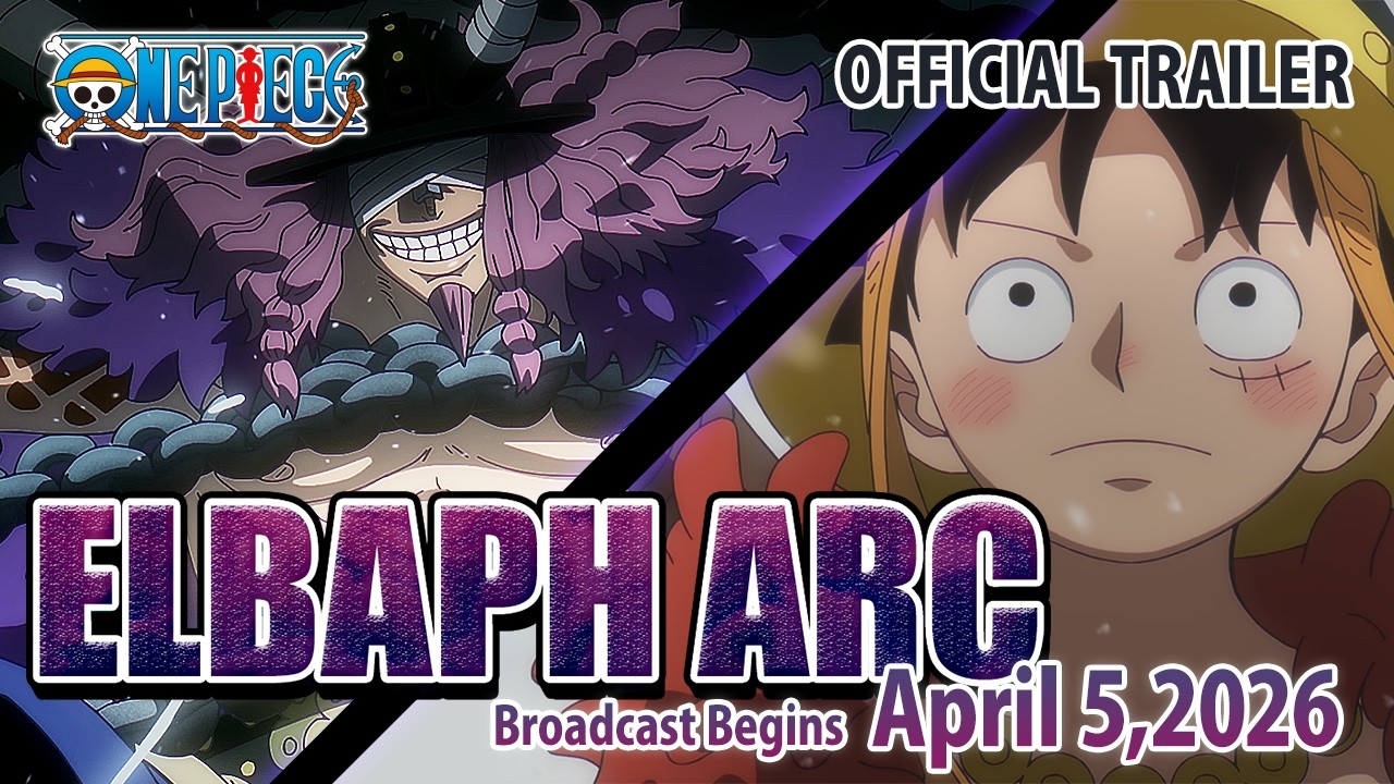 Trailer officiel de l'arc Elbaf de One Piece publié par Toei Animation