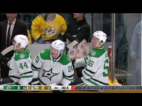 INSANE COMEBACK In Final 15 Seconds - Dallas Stars Beat Nashville Predators with 2 Seconds Left!