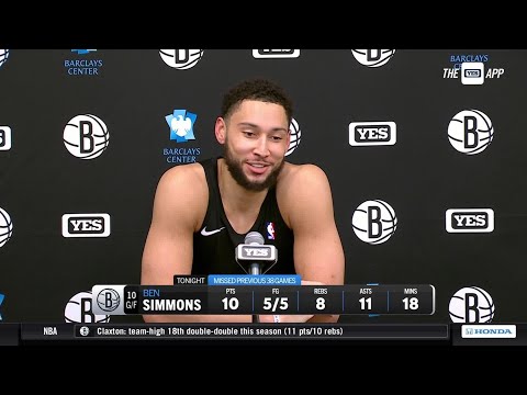 Ben Simmons shares his thoughts on his return game against Utah