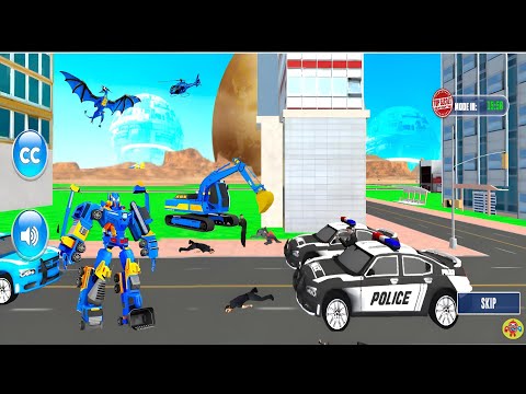 Süper Kahraman Kar Ekskavatör Robotu - Snow Excavator Robot Game #1 - Android Gameplay