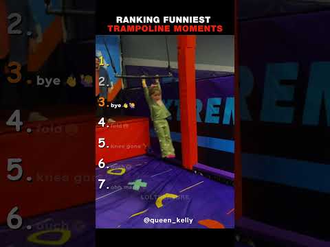 CLASIFICACIÓN de los momentos más divertidos en el trampolín