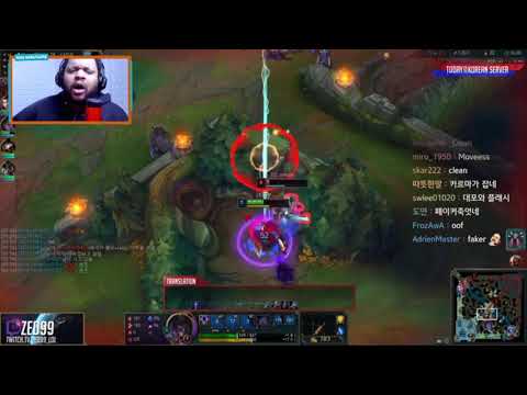 O MELHOR ZED DO MUNDO VS FAKER - REACT