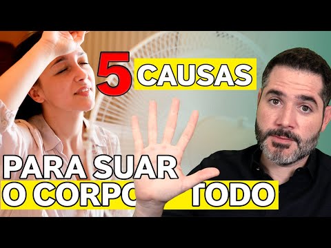 Suor no corpo todo? Conheça 5 causas para a Hiperidrose Secundária