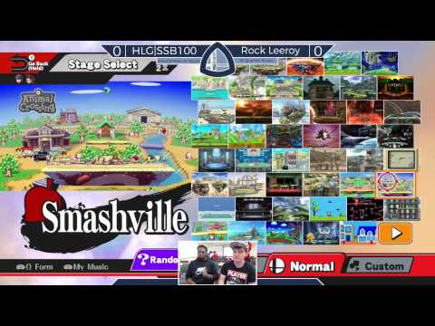 Sm4sh@Mines 48 - HLG|SSB100 (Marth) Vs. Rock Leeroy (Bayonetta) - Winners Quarterfinals