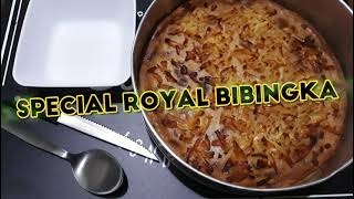 How to Make Special Royal Bibingka (Glutinous Rice Flour Recipe) Easy | Homemade | Cheesy | Baked