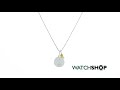D For Diamond Childrens Sterling Silver Necklace P4448