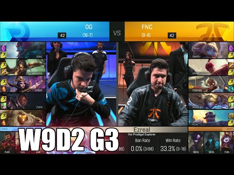 Origen vs Fnatic | Week 9 Day 2 S6 EU LCS Spring 2016 | OG vs FNC G2 W9D2 1080p
