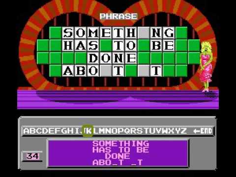 Wheel of Fortune NES game