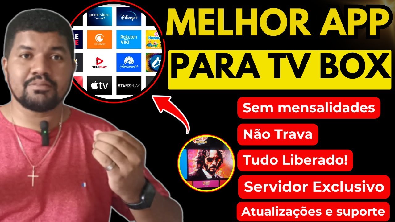 MELHOR APP PARA TV BOX - ESSE É O MELHOR PARA TV BOX E SMART TV - APLICATIVO INCLIVÉL PARA TV BOX!