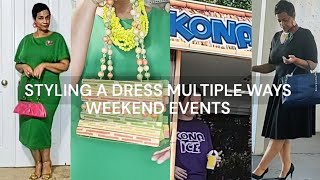 ONE DRESS FIVE WAYS | WOMEN'S EMPOWERMENT | JAZZ EVENT