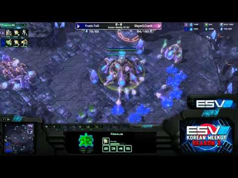 ESV Korean Weekly Season 3 - Week 1 Day 2 - FnaticToD[P] VS SlayerSCranK[P] - Game 1