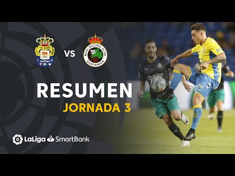 Highlights UD Las Palmas vs Real Racing Club (2-2)