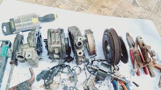 How to repair car air condition compressor at home