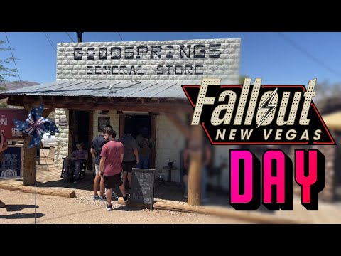 The Town of Goodsprings Celebrated Fallout: New Vegas