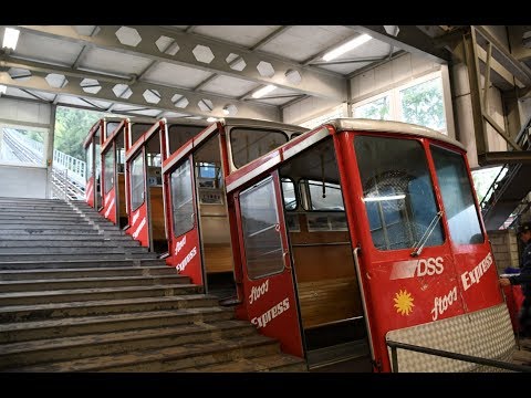 My last trip on the old funicular of Stoos (1)