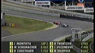 preview picture of video 'Montoya vs Schumacher en vivo 2001 PSN'