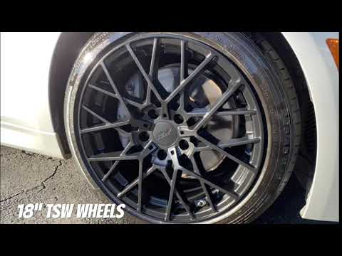 BMW 328i with new 18” TSW Wheels