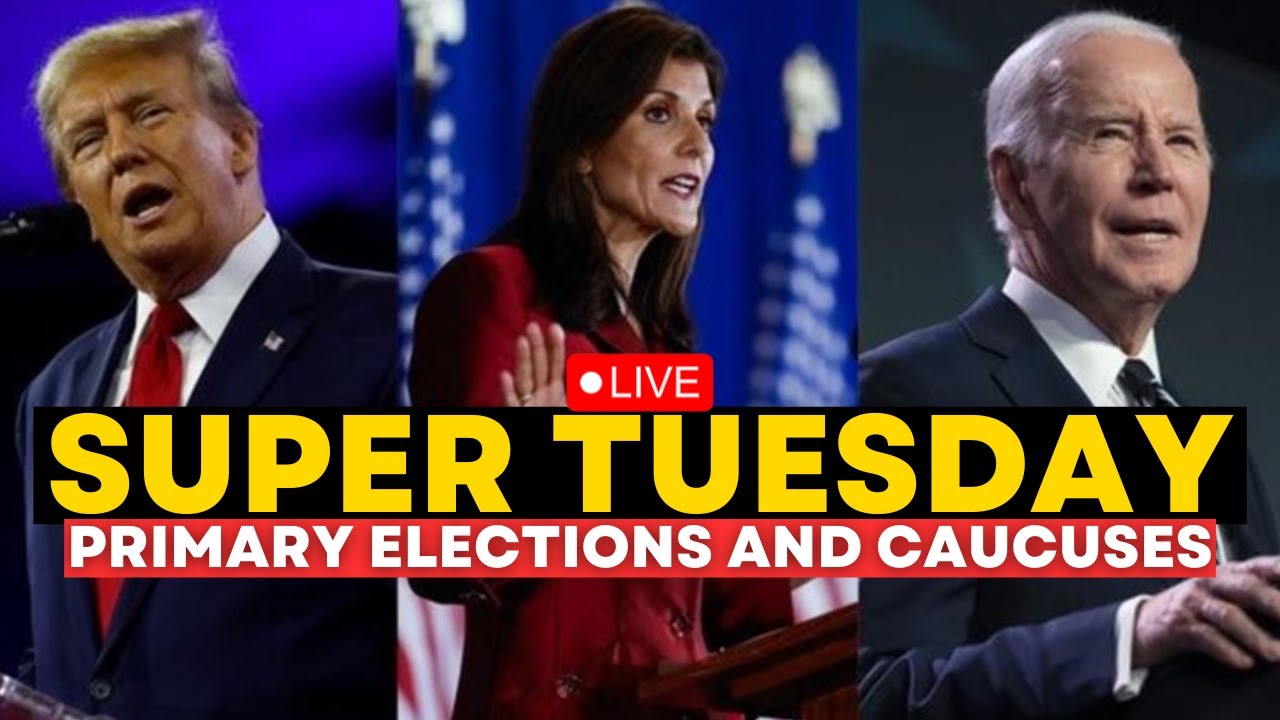 US Election 2024 Live : US Primary Elections Live Coverage And Election Results | Super Tuesday