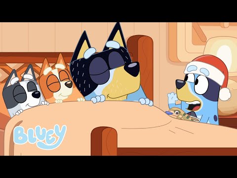 Travesura navideña | Santa del porche | Bluey Español Canal Oficial