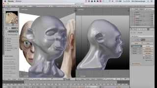 Blender - Sculpting a Head Tutorial