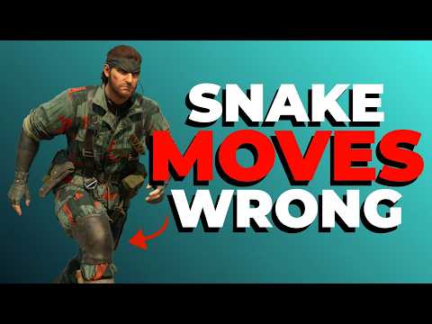 The Problem With Snake’s Movement in MGS Delta