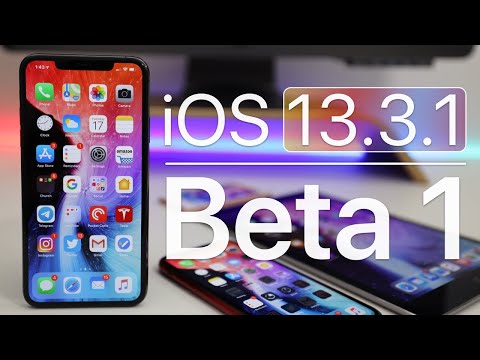 iOS 13.3.1 Beta 1 is Out! - What's New? Video