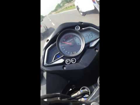 Bajaj Pulsar AS150 | Top speed