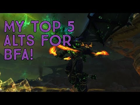Top 5 Alts: My Favorite Alt Specs for BFA