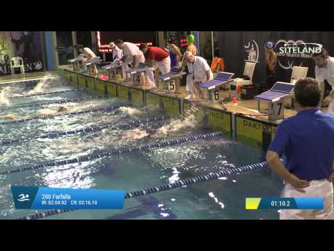 Serie 2 dei 200 Farfalla  Assoluti Femmine Agonisti - Meeting di Halloween 10Trofeo citta' di Rosa'