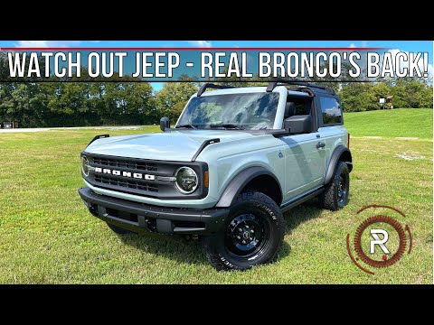 The 2021 Ford Bronco 2-Door Manual Is A Highly Desirable, Envy Inducing Off-Road Focused SUV