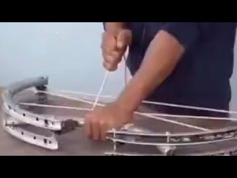 How To Make Powerful Bow Fishing From Bicycle Wheel | How To Make A Fishing Crossbow