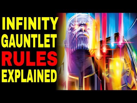How The Infinity Gauntlet Works In The Marvel Cinematic Universe