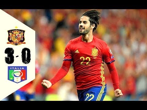 Spain vs Italy 3-0 - Goals & Highlights - World Cup Qualifiers 02.09.2017 HD