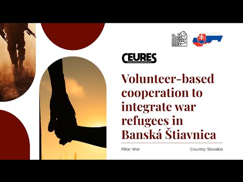 Volunteer based cooperation to integrate war refugees in Bansk tiavnica