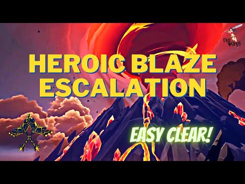 Dauntless Heroic Escalation build - Blaze Solo Easy clear - chain blades