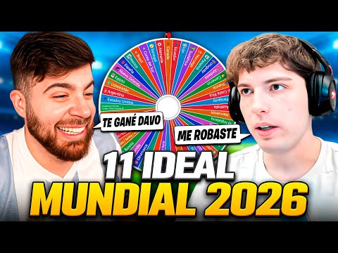 ¿QUIÉN PUEDE HACER EL MEJOR XI IDEAL DEL MUNDIAL 2026? VS DAVO XENEIZE. (TODOS LOS PAISES)
